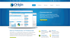 Desktop Screenshot of originsoftware.net