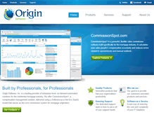 Tablet Screenshot of originsoftware.net